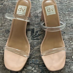 Dolce Vita Clear Straps!